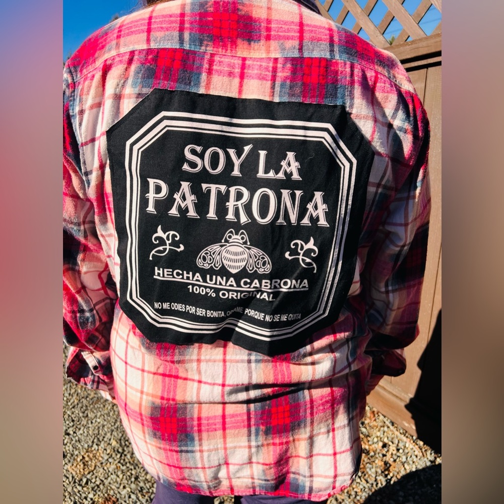Patron Upcycled flannel